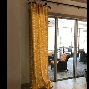 Fully Lined EXTRA Long 117L x 48W Custom Made SINGLE Curtain Panel